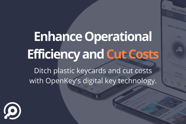 Transform your hotel operations with OpenKey’s digital key technology. Say goodbye to plastic keycards and hello to streamlined efficiency and cost savings.  Ready to make the switch? Let’s discuss how we can help! openkey.co/demo