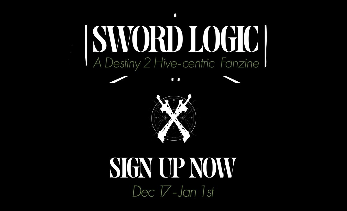 swordlogiczine's tweet photo. 🟢 Aiat! Sign ups are now open ! 🟢 Please share

> https://t.co/r5eyTgAuOj <

Please read the F.A.Q, and feel free to ask if you have any other question.

Sign ups will be open from December 17 to January 1st
Roadmap below
#Destiny #SwordLogicZine #Destiny2 #Destiny2Art https://t.co/roOr4ypI9s