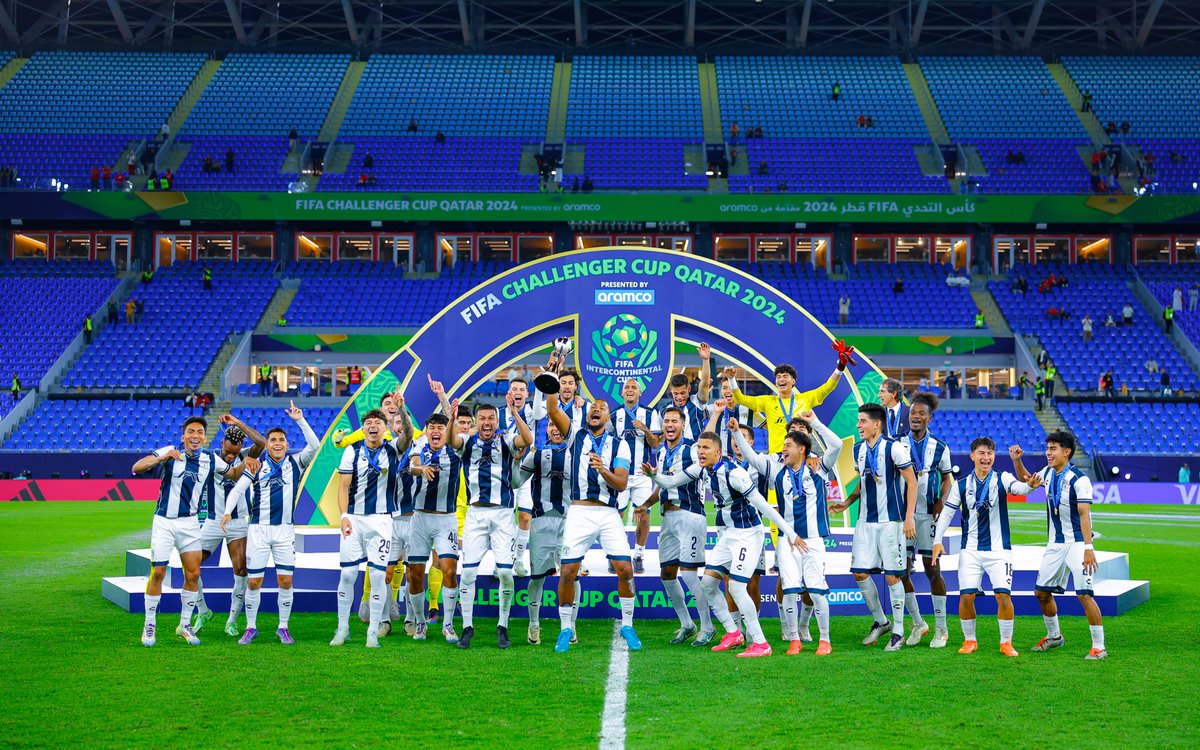 Tuzos's tweet photo. 🏆 | Llegamos hasta aquí porque GANAMOS... 

🌪️¡DALE TUZOS VAMOS POR TODO!🌪️

#PachucaParaElMundo🤍💙 https://t.co/Yv92GafkgW