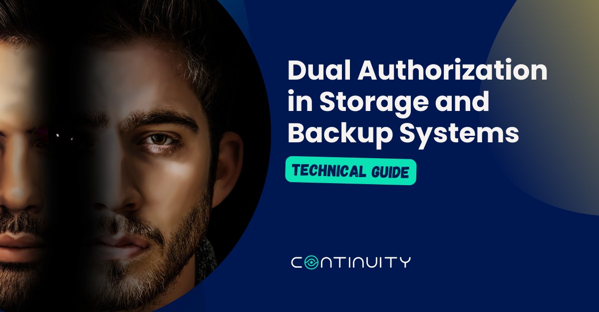 Core6cyber's tweet photo. Implementing dual authorization in #storage and #backup environments requires platform-specific configurations. This post explains how to set it up across several leading technologies:

https://t.co/ij0kYs0KCp 

#DataProtection #backupandrecovery https://t.co/QjgI51oCx0
