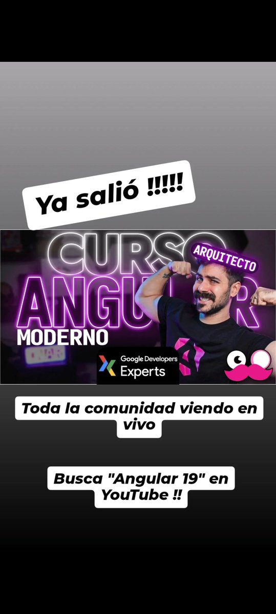 G_Programming's tweet image. #angular #angular19 #curso #gratis