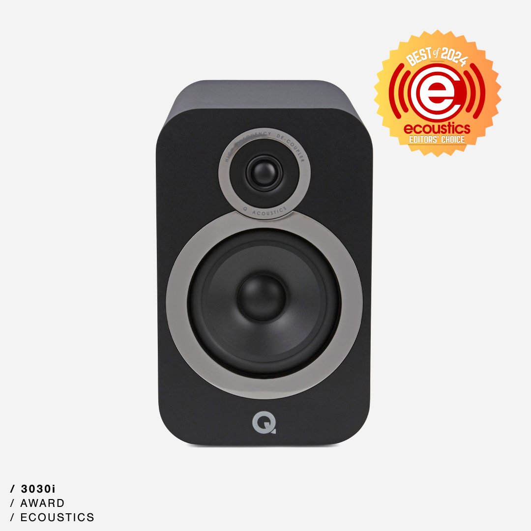 What a great end to the year! Four of our speakers have received <a href="/ecoustics/">ecoustics</a> Editor’s Choice 2024 awards, with the 5050, 5040, 5020 and 3030i considered up there with the best around in their respective categories. Q Acoustics award parade via this link!
ecoustics.com/best-right-now/