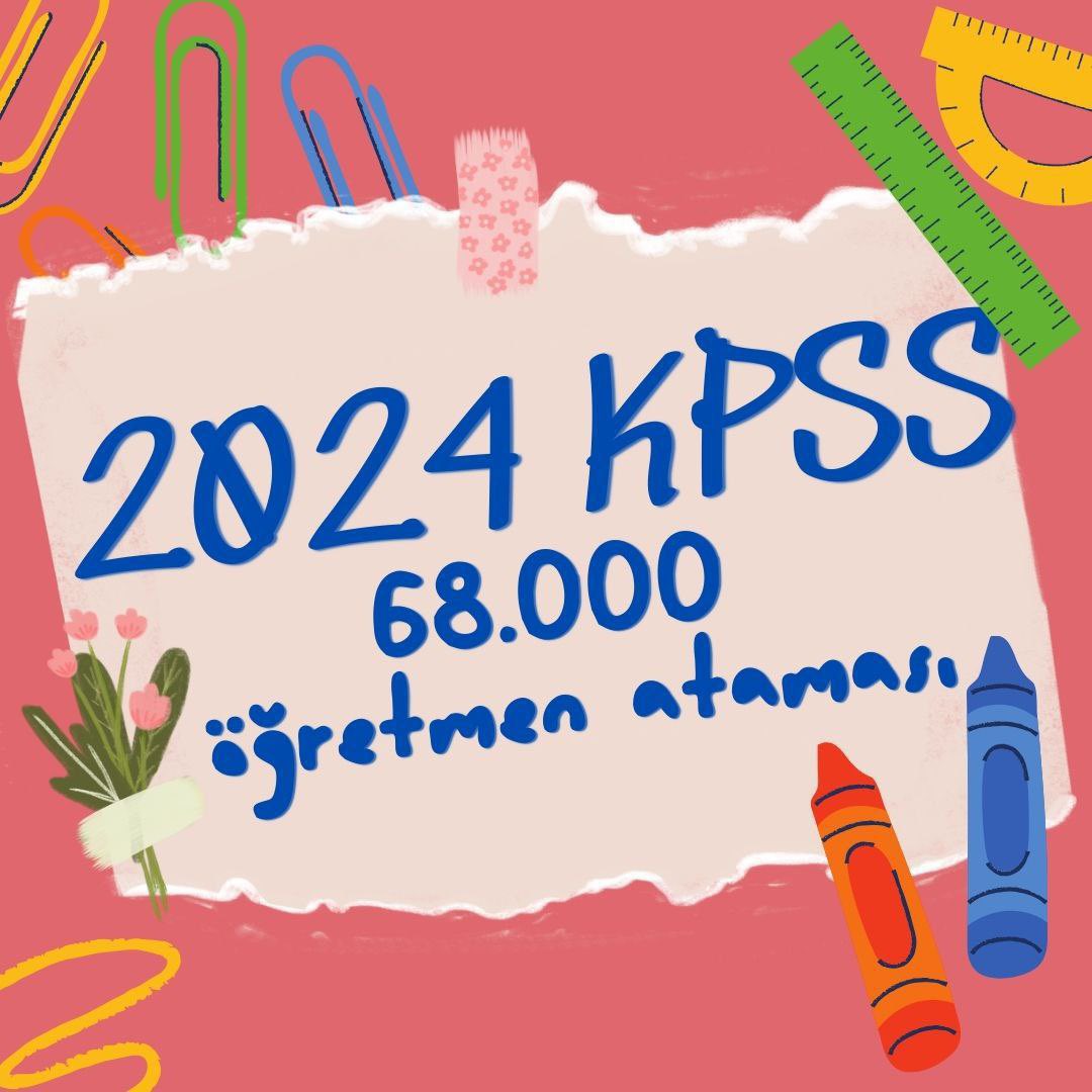 2024 KPSS🙌 mülakatsız adil bir atama bekliyoruz. 
#İstekDeğilİhtiyaç68BinAtama