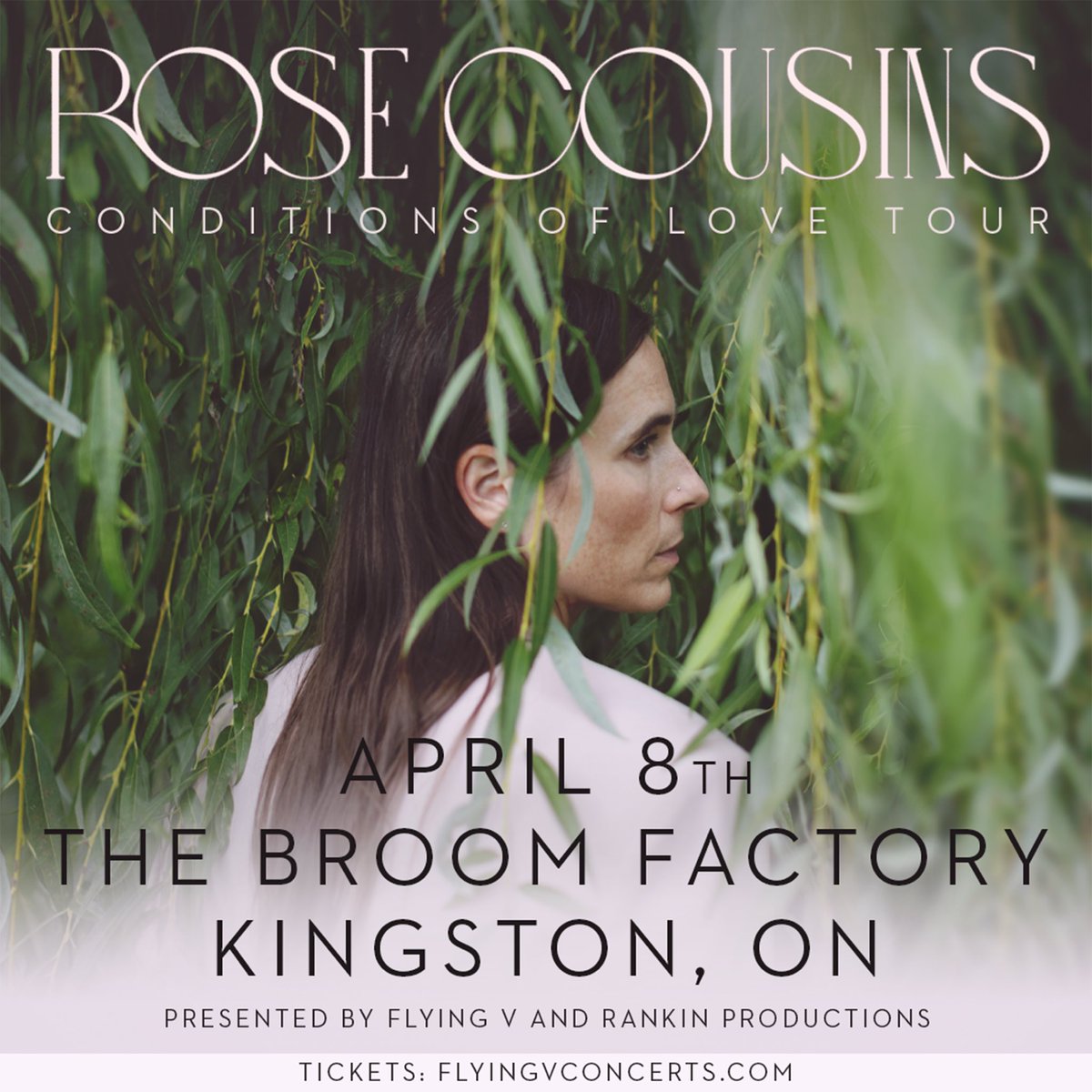 FlyingVirg (@flyingvirg) on Twitter photo Just Announced! <a href="/rosecousins/">Rose Cousins</a> is coming to The Broom Factory April 8th. Tickets go on sale Thursday at 11am flyingvconcerts.com Just Announced! <a href="/rosecousins/">Rose Cousins</a> is coming to The Broom Factory April 8th. Tickets go on sale Thursday at 11am flyingvconcerts.com