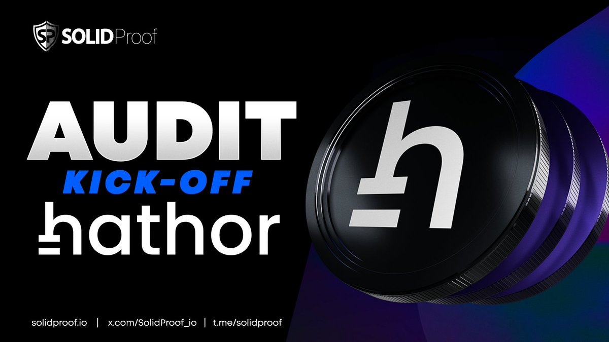 SolidProof_io's tweet image. We are more than pleased to welcome @HathorNetwork  here as a customer🤝

#Hathor should already be familiar to many people in the space, recognized for its $265M in tokenized Real-World Assets and its recently launched Nano Contracts. This makes it even more fitting to be