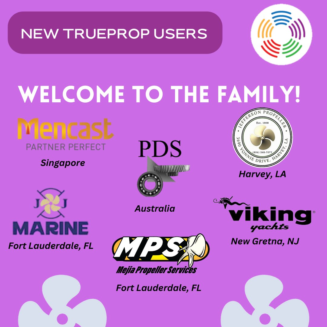 We can't say goodbye to 2024 without saying hello to our newest users! It's a privilege to welcome these companies into the TrueProp Family🤗 We can't wait to see all that they accomplish with our tools!