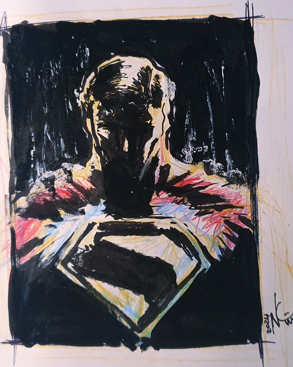 framerenders's tweet photo. Felt some #superman vibes in the air today  and I inksplashed a bit.🔴🔵🟡 #superman2025

#clarkkent #manofsteel #dccomics #characterdesign  #fiction #comics #cyprus #sketchbook  #wacom #originalart #artwork #artistsoninstagram  #tagsforlikes #stayhome #framerenderstudio https://t.co/R5OILLF8dp