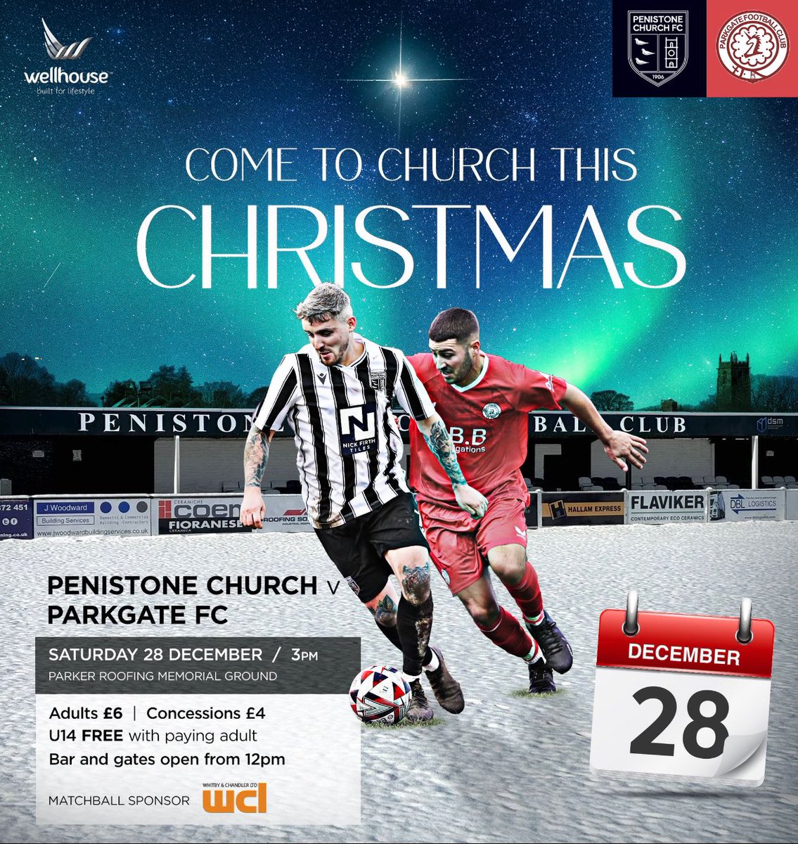 And then we have a home game - for what feels like the first time in ages - because it will be the first time in ages when we host <a href="/parkgatefc/">Parkgate Football Club</a>