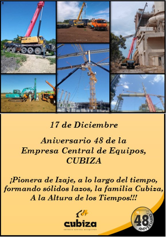 EmpCubiza's tweet photo. Feliz 48 ANIVERSARIO @DelgadoIsnel @CubaCubacons  @CubaMicons https://t.co/tWFculTC2d