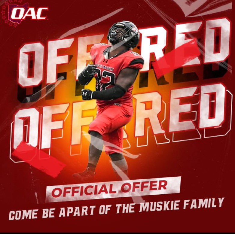 Derek Bradley (@derekbradley092) on Twitter photo After a great visit and talk with <a href="/CoachCrawford12/">Coach Crawford</a> I’m grateful to receive my 3rd offer from <a href="/MuskingumFB/">Muskingum Football</a>
<a href="/aj_torr57/">Coach Torr</a> <a href="/Coach_MHolliday/">Murad Holliday</a> AGTG After a great visit and talk with <a href="/CoachCrawford12/">Coach Crawford</a> I’m grateful to receive my 3rd offer from <a href="/MuskingumFB/">Muskingum Football</a>
<a href="/aj_torr57/">Coach Torr</a> <a href="/Coach_MHolliday/">Murad Holliday</a> AGTG