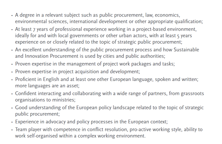 ICLEI Procurement tweet media