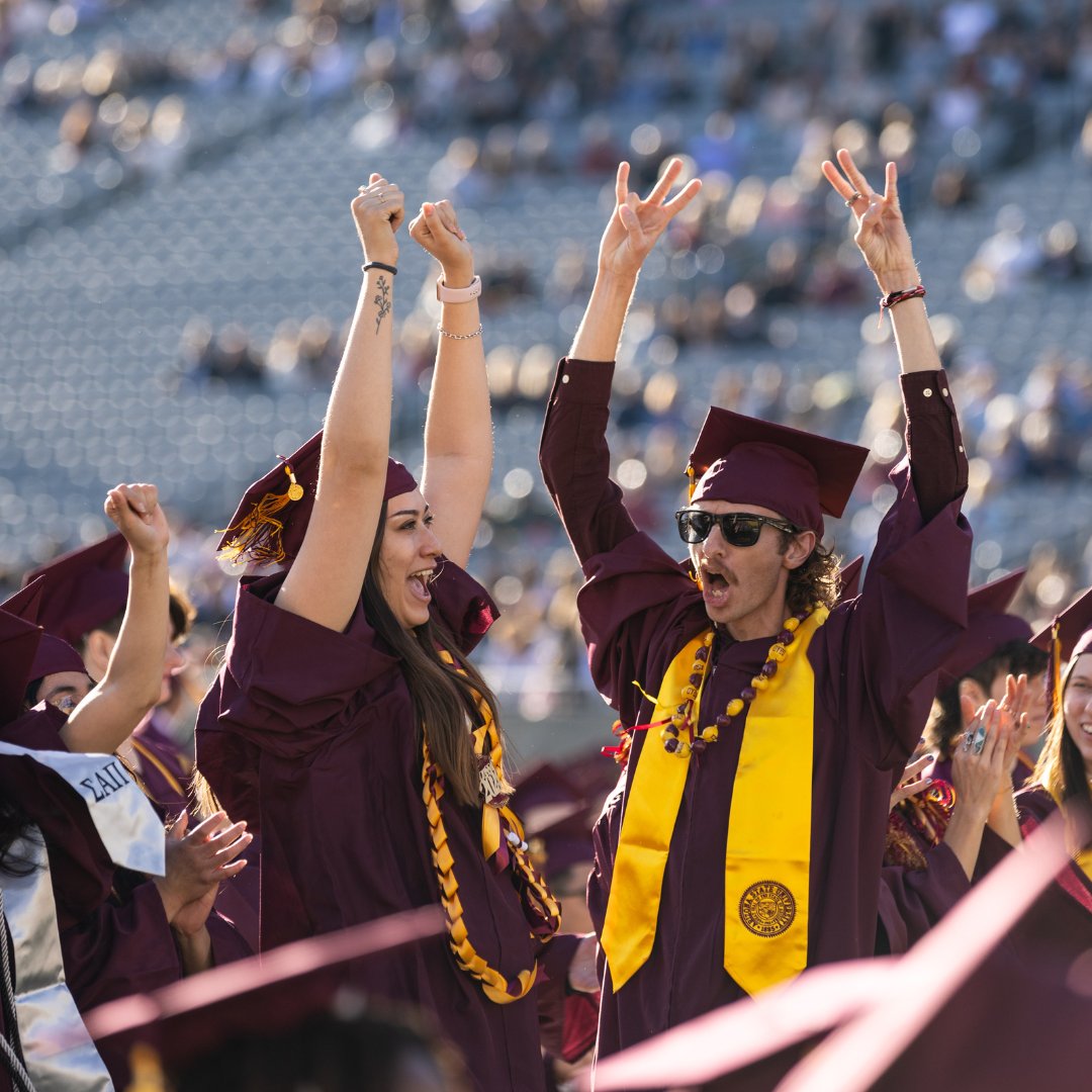 What better way to ring in the holiday season than celebrating a new degree! Congratulations to the Class of 2024 and the more than 11,000 graduates entering the ASU alumni family!

Take a look at the numbers: 
ow.ly/kHoh50Usj26
