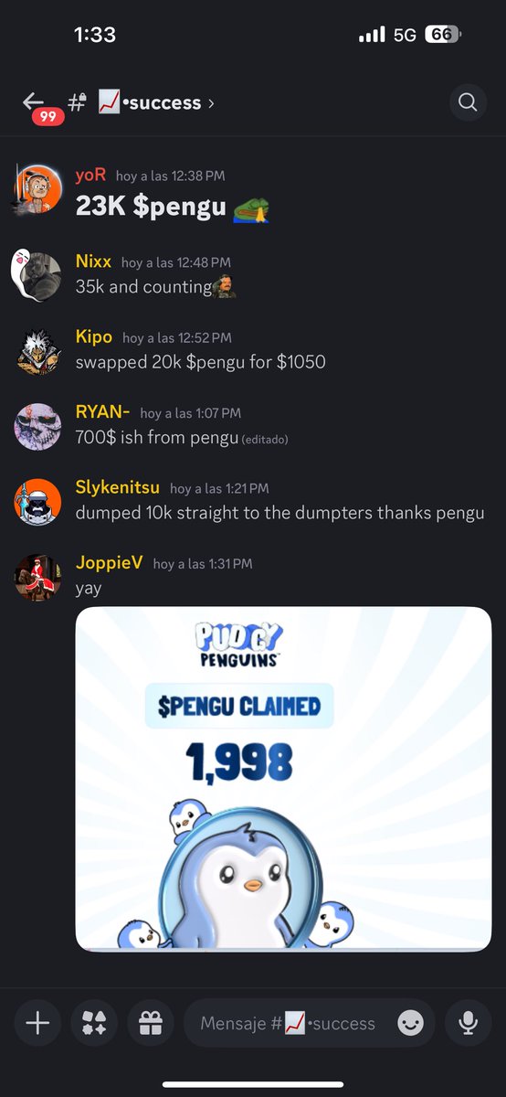 CornDAO (@og_corndao) on Twitter photo Nobody does it like us.
Corny people getting corny Rewards.
Insane <a href="/pudgypenguins/">Pudgy Penguins</a> thanks for the stimmy <33 Nobody does it like us.
Corny people getting corny Rewards.
Insane <a href="/pudgypenguins/">Pudgy Penguins</a> thanks for the stimmy <33