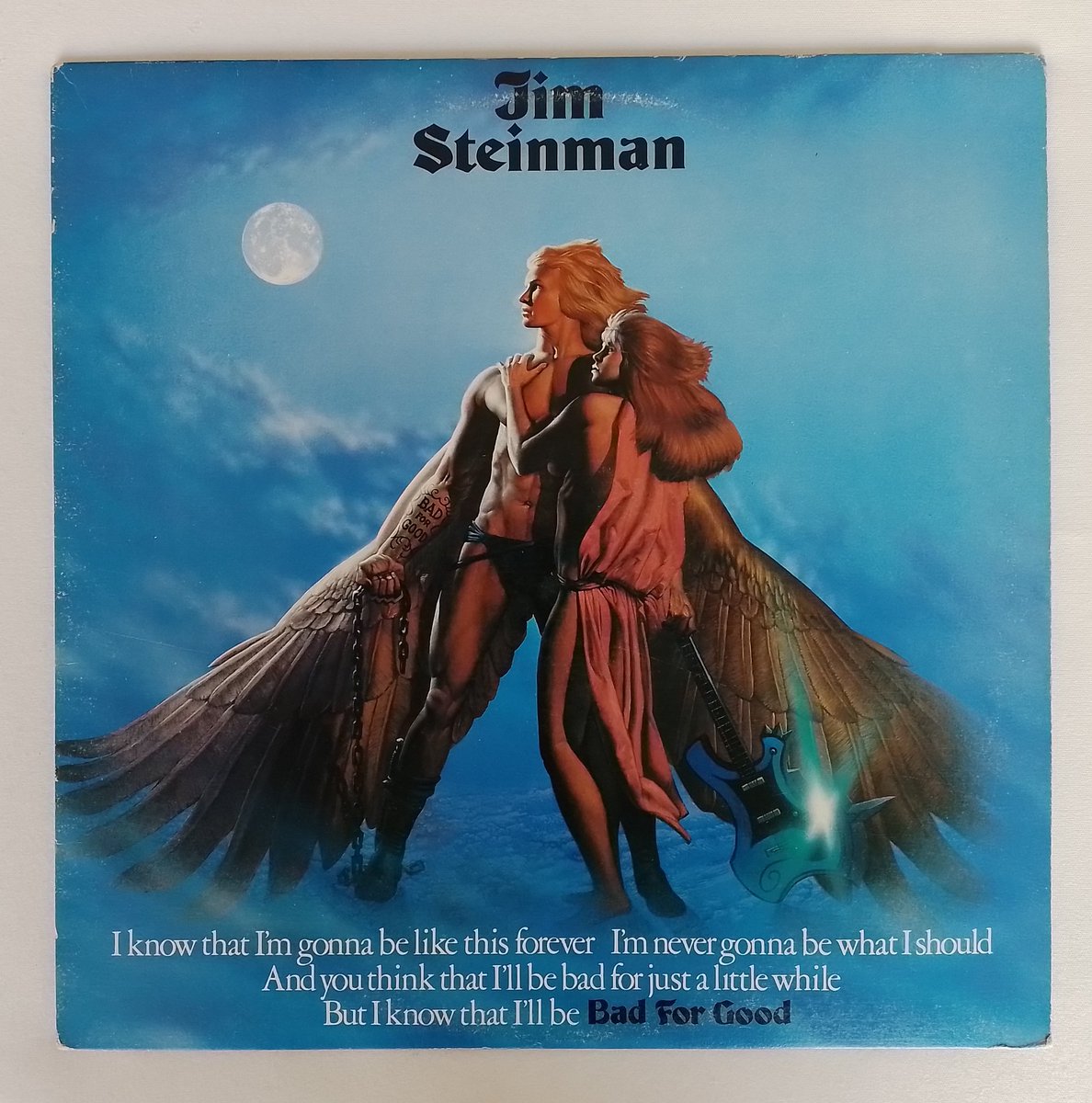 AmraSeldon's tweet photo. V1.  
LP  
Jim Steinman - Bad For Good 
Epic, 1981     

Il·lustracio de coberta de Richard Corben 

#ElsMeusComics     
#RichardCorben 
#Corben 

#Vinyl 
#Music 
#Comics  
#VinylAndComics 
#MusicAndComics https://t.co/igBCbC7xRA