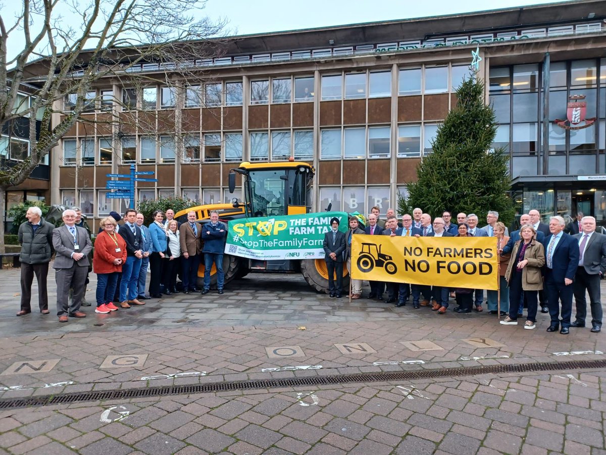 Well done to Warwickshire County Council who have passed a motion to “Support British family farms preserve rural communities”.
The motion was backed by Conservative, Lib Dem, Green and Independent members with only Labour members refusing to back this motion.