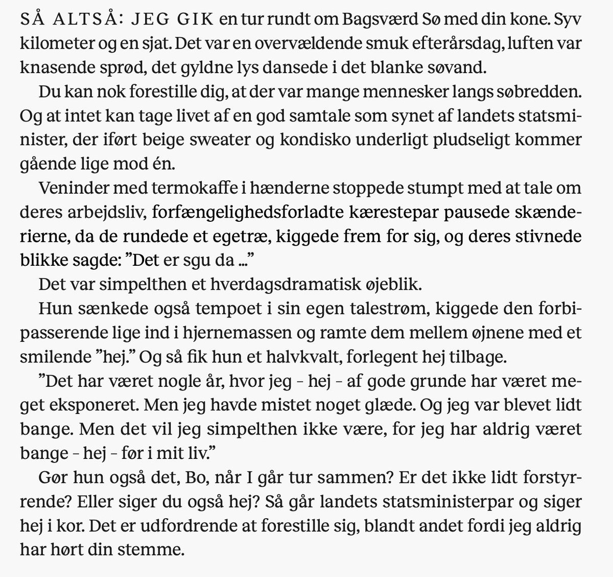 Og – som jeg skrev på Bluesky for et øjeblik siden – kommer der her et uddrag #outofcontext
