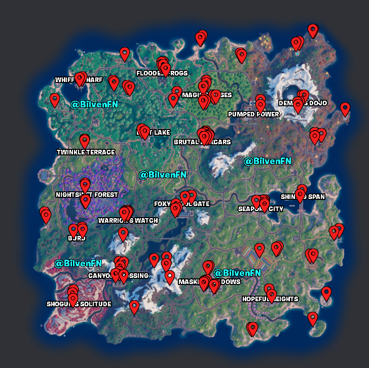 Bilven(#1 Dropmap Maker) tweet media