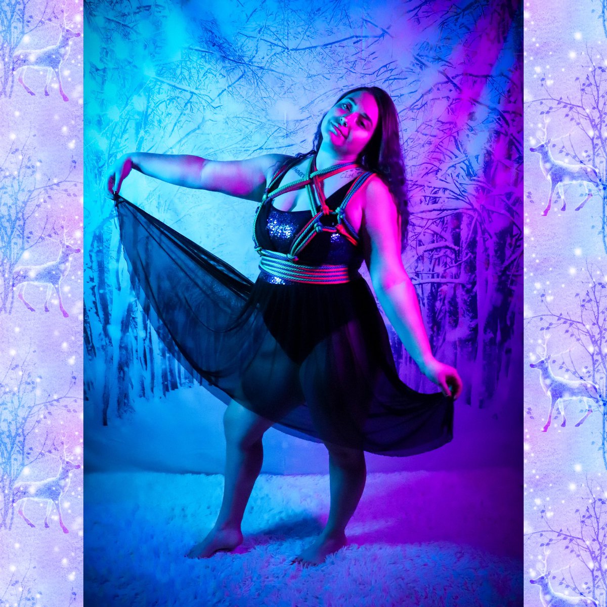 mrropestuff's tweet photo. Day 17: Wrapped in warmth, kissed by snow.”
This winter, let the frost melt away with the heat of your confidence. Snowflakes may fall, but the glow here is untouchable. 

#25daysofshibari #rope #ropebondage #shibari https://t.co/VIUxujrSF6