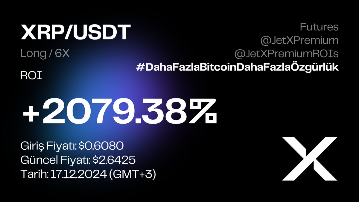 Devam eden XRP pozisyonumuz. #JetXPremium <a href="/JetXPremiumROIs/">JetX Premium ROIs</a>