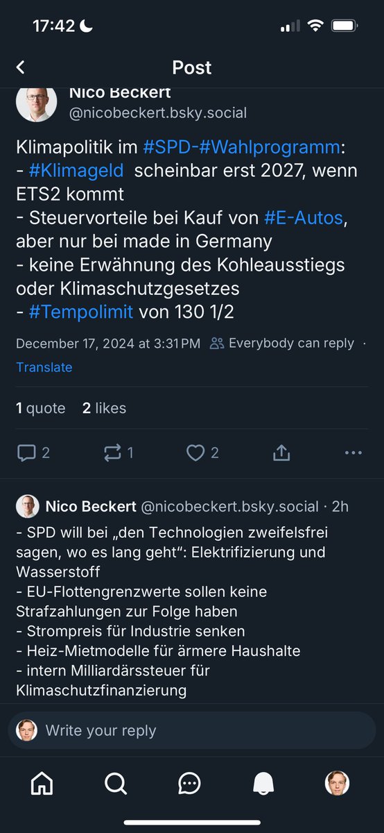 Klimapolitik zu betreiben? Hier die Kurzanalyse von <a href="/nico_beckert/">Nico Beckert @nicobeckert@mastodon.social</a> auf BSky. bsky.app/profile/nicobe…