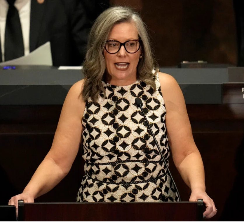 its_The_Dr's tweet image. Arizona Governor Katie Hobbs says she will NOT allow the Trump Administration to conduct mass deportations in Arizona.
“That's not going to happen on my watch.” What do you think?