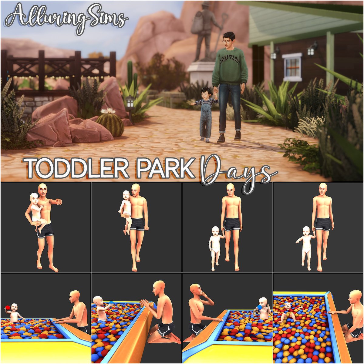 another new pose pack because i might be insane 😅😂

but i needed this for my legacy anyways, so it's fine! 🤣

FREE! go grab it and have some cute toddler fun hehe 💕

patreon.com/posts/toddler-…