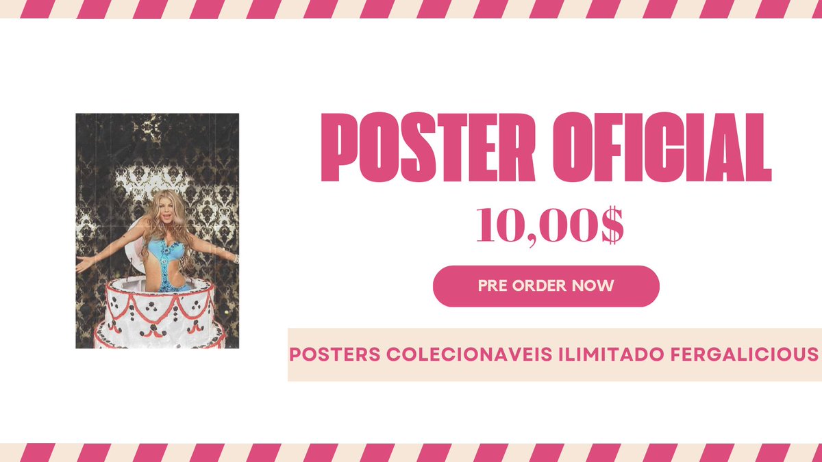 lierockstar's tweet photo. #Fergalicious The Merch

— Novos Posters de fergalicious já disponível para compra no meu site https://t.co/v8WoVHnqMK

[🧁] @RHallucinado #Merch #Fergacilious #Era13 #Kyliergie https://t.co/8ttTNUOnQe