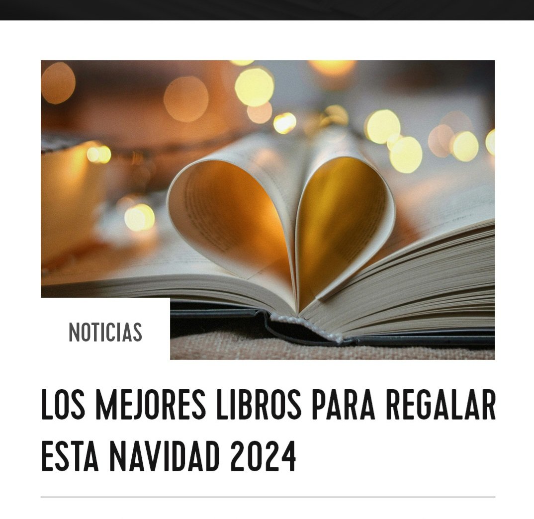 🔔 ¡La #Navidad ya está aquí! 🔔

Si buscas un regalo que inspire, emocione y deje huella, un libro siempre es una buena elección. 📚

Como es tradición, en el blog de Oberon hemos elaborado nuestra lista con los mejores libros que puedes regalar. 🎄🥰

👉 bit.ly/4iEORBe