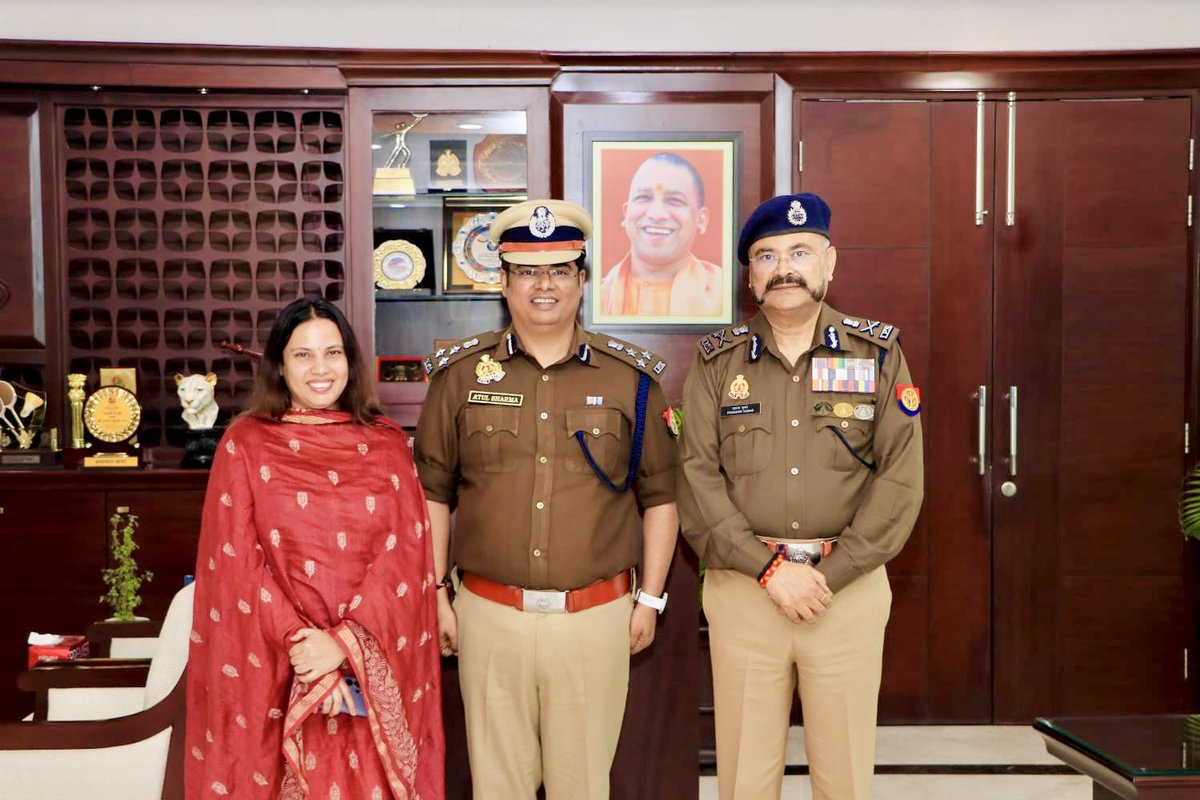 IPS Atul Sharma tweet media