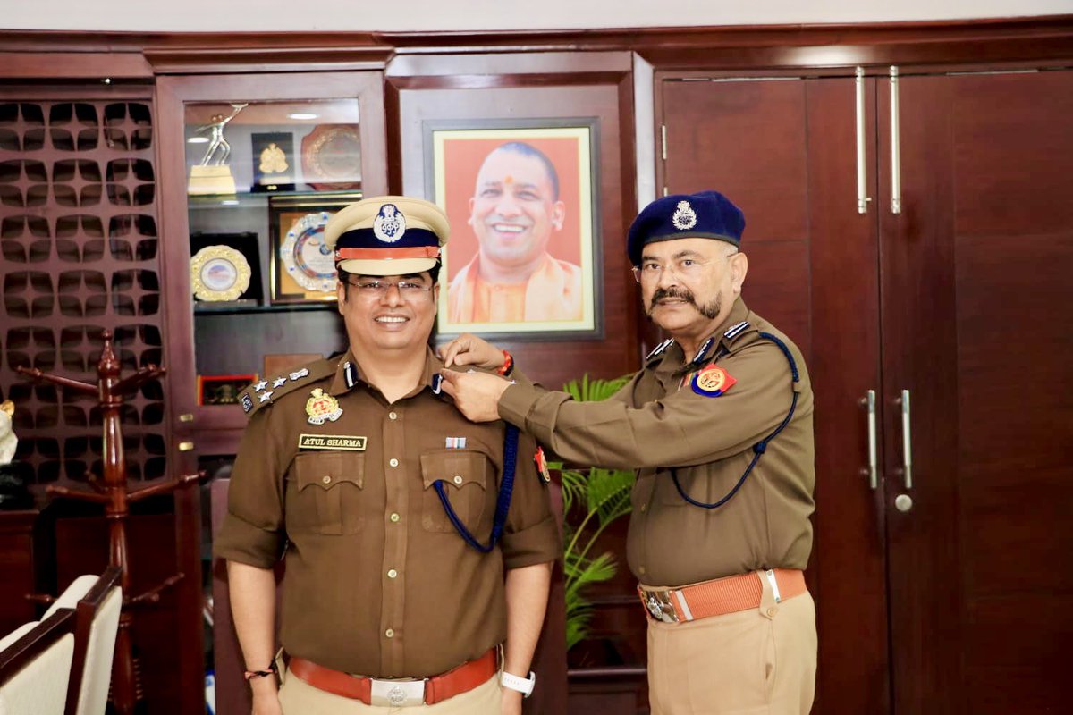 IPS Atul Sharma tweet media
