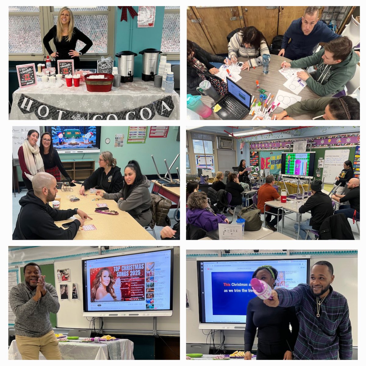 I.S. 49 (@dreyfus49) on Twitter photo Getting into the winter holiday spirit with winter bingo, The Price is Right (winter season edition), snowman building contests, a hot cocoa bar, & holiday karaoke ❄️ We have the best sunshine committee! <a href="/CSD31SI/">CSD31StatenIsland</a> <a href="/Ms_Nat_Lawrence/">NATALIE C. LAWRENCE</a> <a href="/CliffordD31/">Danielle Clifford</a> <a href="/DocPalton/">Doc Palton</a> <a href="/CChavezD31/">Christine Chavez</a> Getting into the winter holiday spirit with winter bingo, The Price is Right (winter season edition), snowman building contests, a hot cocoa bar, & holiday karaoke ❄️ We have the best sunshine committee! <a href="/CSD31SI/">CSD31StatenIsland</a> <a href="/Ms_Nat_Lawrence/">NATALIE C. LAWRENCE</a> <a href="/CliffordD31/">Danielle Clifford</a> <a href="/DocPalton/">Doc Palton</a> <a href="/CChavezD31/">Christine Chavez</a>