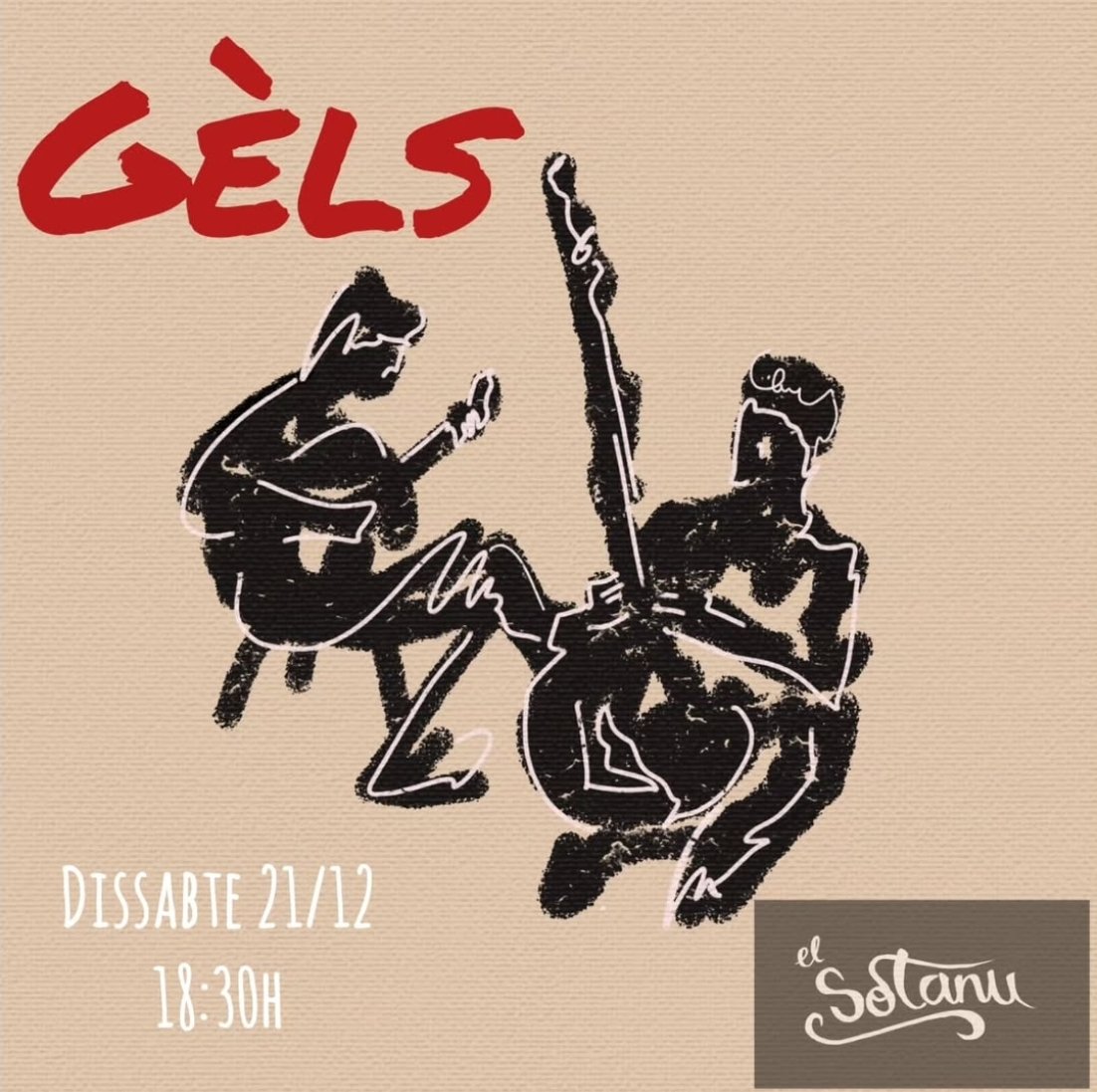 Concert! Dissabte 21/12 a les 18:30
📍 El Sotanu d'Esparreguera