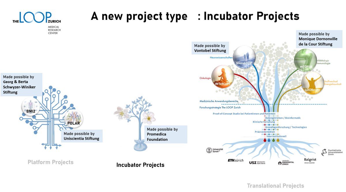 TheLOOPZurich's tweet image. The LOOP Zurich has launched a new project type. Funding innovative, interdisciplinary research. that is aimed at understanding diseases & creating personalized treatments.
Find out who the awardees are: theloopzurich.ch/en/focal-point…