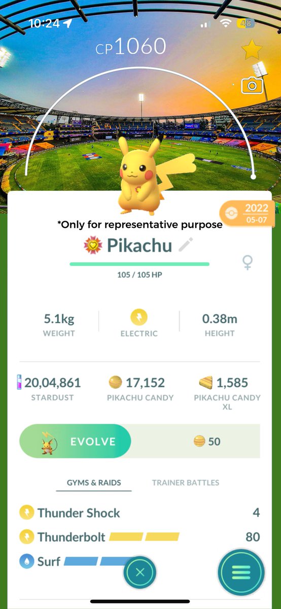PoGoMumbai's tweet photo. Make This Happen Pleaseeeeeee 🥹
@PokemonGoAppIN @PokemonGoApp @NianticLabs @Pokemon 

#citysafarimumbai #pokemongoapp #pokemongoappin #mumbai #aaokhelopokemongo https://t.co/BBb72VDwkv