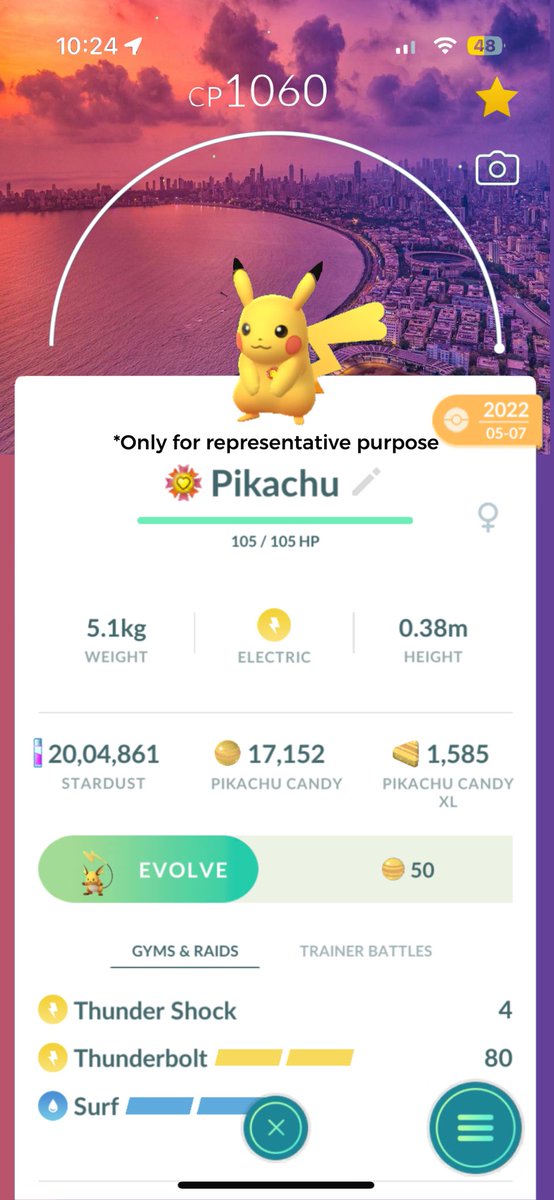 PoGoMumbai's tweet photo. Make This Happen Pleaseeeeeee 🥹
@PokemonGoAppIN @PokemonGoApp @NianticLabs @Pokemon 

#citysafarimumbai #pokemongoapp #pokemongoappin #mumbai #aaokhelopokemongo https://t.co/BBb72VDwkv