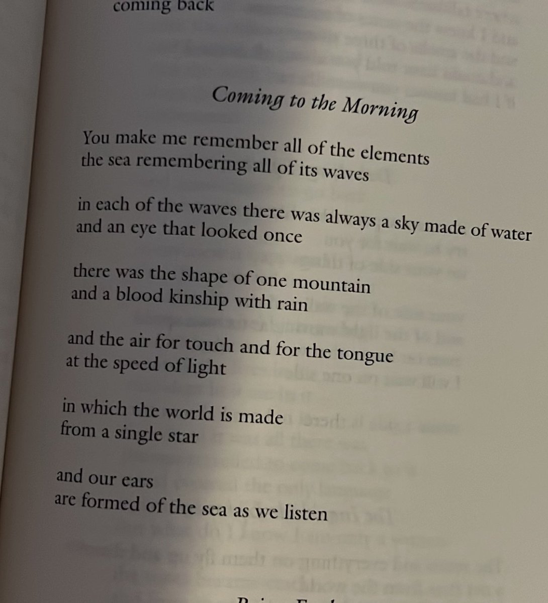 WS Merwin • The Rain in the Trees