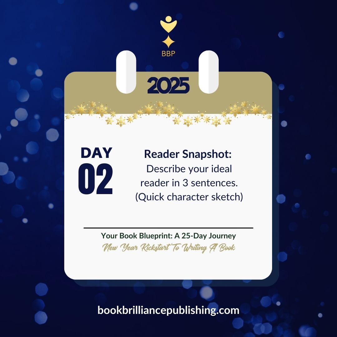 book_brilliance's tweet image. Who are you writing this book for? 

Imagine your ideal reader. Describe them in 3 sentences! Knowing your audience is key to crafting a book that resonates.

#KnowYourReader #AuthorTips #BookBrilliancePublishing