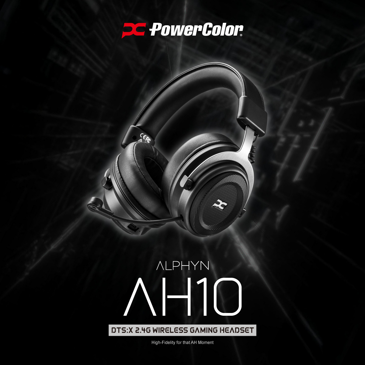 PowerColorJapan's tweet photo. ALPHYN AH10 登場！

より多くを求めるゲーマーのために

超低遅延2.4GHz
DTS Headphone:X 7.1 サラウンド
マルチプラットフォーム対応
高性能50mmドライバー採用

▼AH10 Model 詳細
https://t.co/VWHMwFjjBr
#ALPHYN_AH10
#GameOnYourTerms
#PrecisionAudio https://t.co/RJf8iS32jN