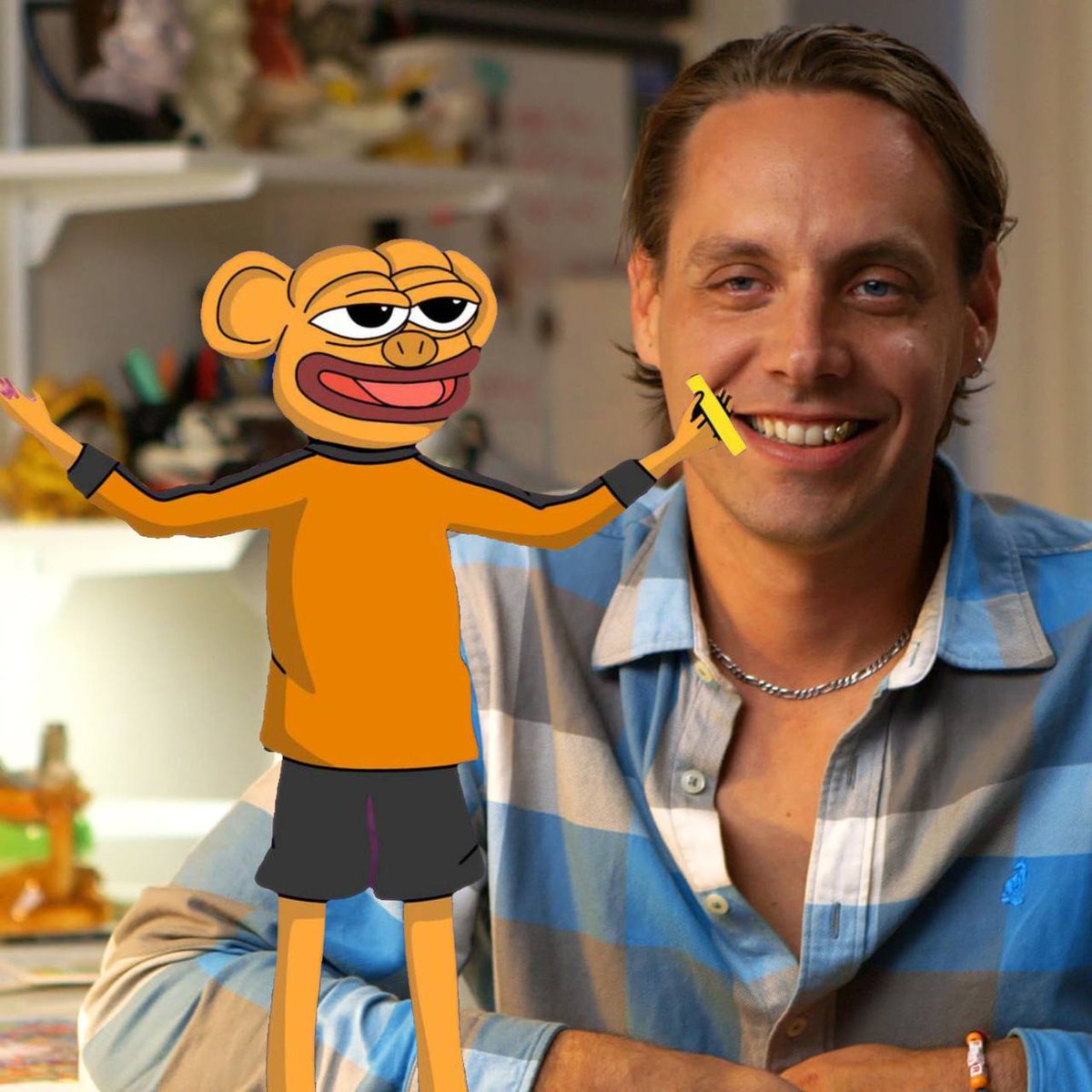 Biggest meme creator off all times! 
Matt Furie the legend with the oldest of them all! 🔥$MOJO
#MOJO #ETH #MattFurie