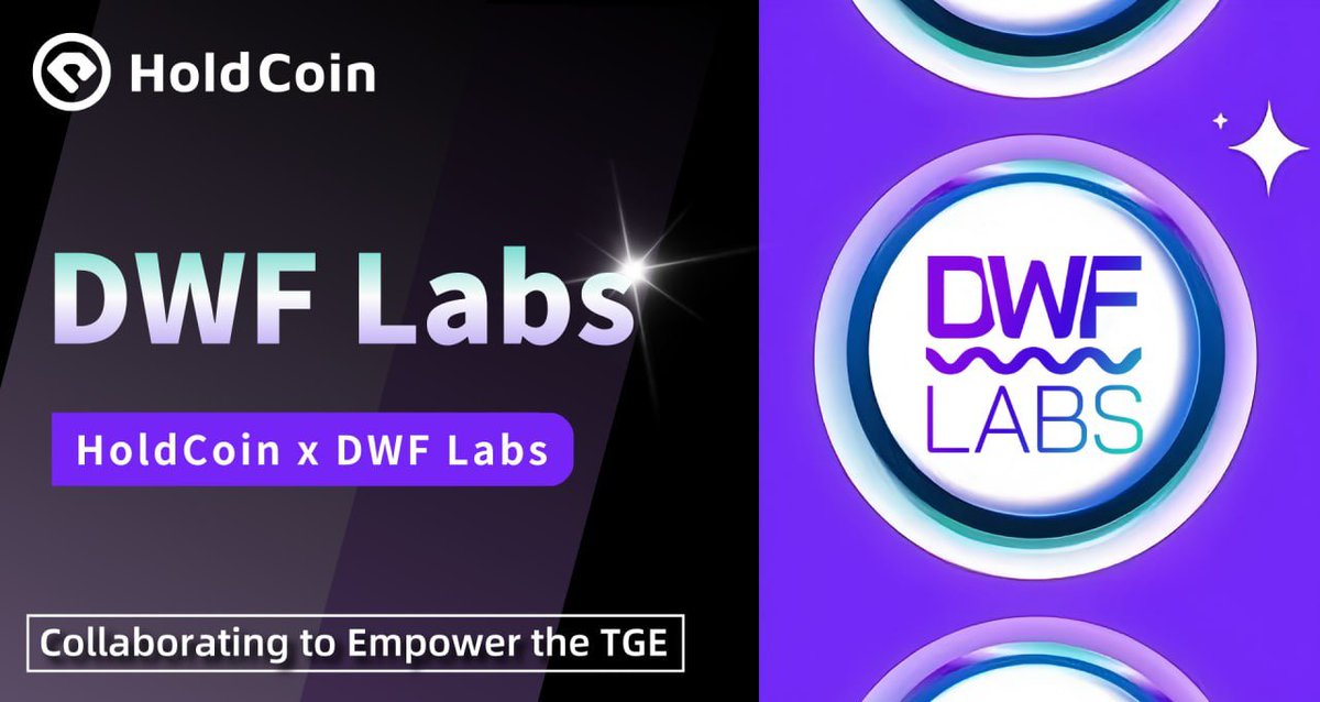 HoldCoinGo's tweet photo. HoldCoin x DWF Labs: Driving TGE to Success 🎉🎉

🕹 As a strategic investor, DWF Labs will provide strong liquidity support during the HoldCoin TGE phase, further enhancing trading depth and market stability. 💸💸💸

This strategic partnership injects more anticipation and momentum into the ongoing HoldCoin airdrop! 💰