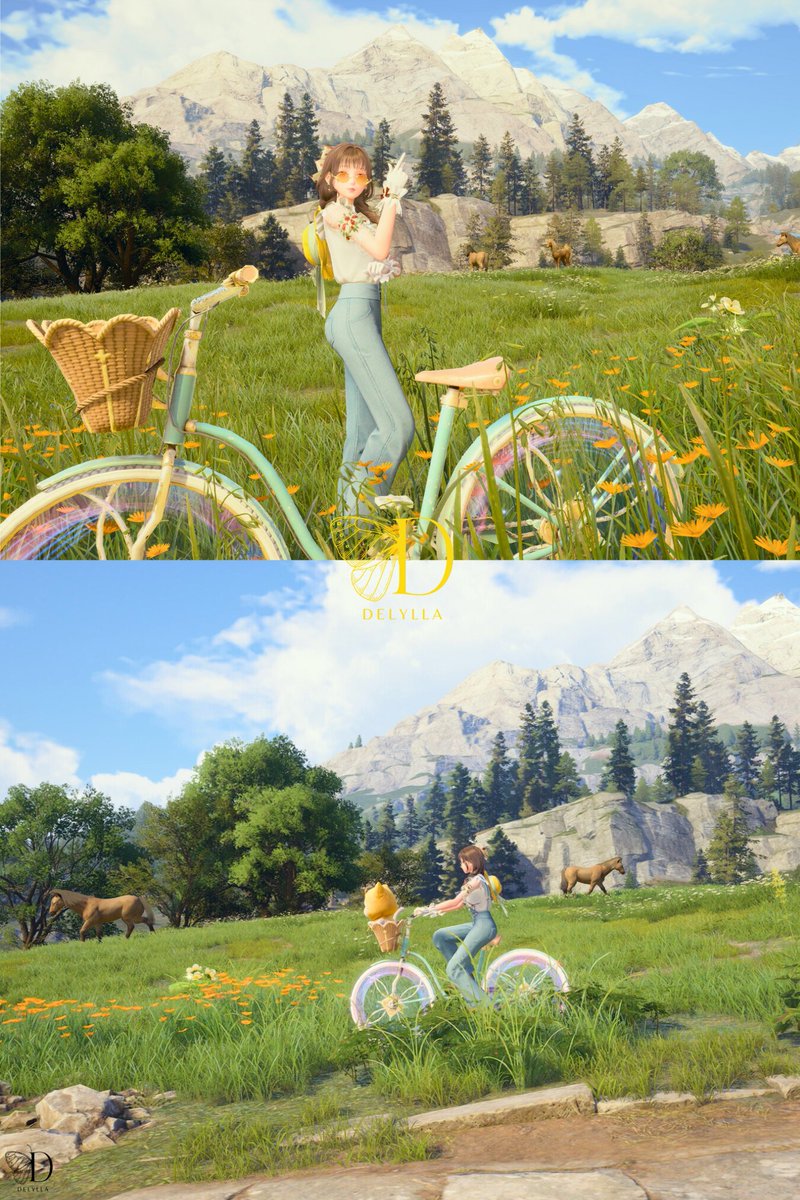 Bike Ride with horses💐🌳

#InfinityNikki #infinitynikkitwt #InfinityNikkirelease