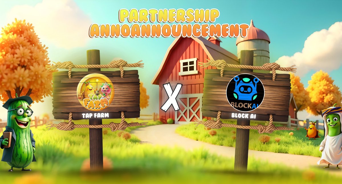 Tap Farm Official (@tapfarmofficial) on Twitter photo 🚀 Game-Changing Partnership Unlocked! 🌟
We’re thrilled to team up with <a href="/Blockai_ai/">BLOCK AI (NO TOKEN LAUNCH YET)</a>! 🎯✨Innovation meets entertainment as we redefine what’s possible. This is just the start—buckle up for an exciting journey ahead! 🎉🔥
🌟 About Block AI:
BLOCK AI is an advanced Web3 AI 🚀 Game-Changing Partnership Unlocked! 🌟
We’re thrilled to team up with <a href="/Blockai_ai/">BLOCK AI (NO TOKEN LAUNCH YET)</a>! 🎯✨Innovation meets entertainment as we redefine what’s possible. This is just the start—buckle up for an exciting journey ahead! 🎉🔥
🌟 About Block AI:
BLOCK AI is an advanced Web3 AI