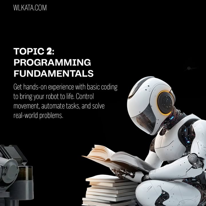 WlkataM's tweet photo. 🌟 Begin your robotics journey today! 
📩 Message us to enroll or learn more about our Intro to Robotics Course.

#RoboticsCourse #WLKATAEducation #LearnWithRobots #STEMLearning #programmableroboticarm #roboticarm #desktoprobot #edurobot https://t.co/CZgD90zb7J