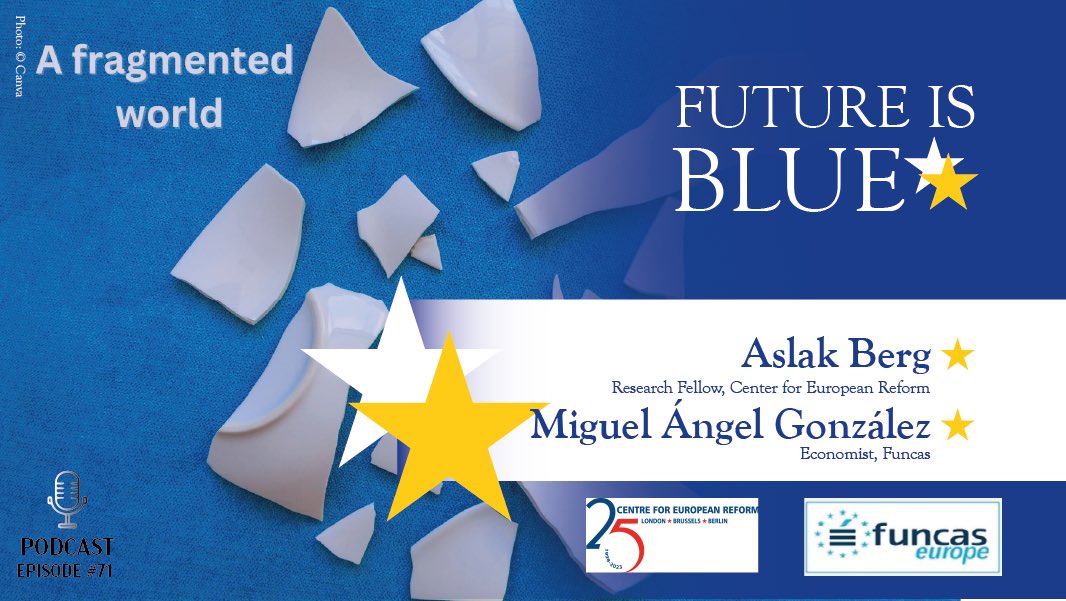 🌍 Is Europe’s economic model under pressure?
In our latest episode, we explore:
✅ EU’s industrial vulnerabilities
✅ Challenges for Germany &amp; Spain
✅ Trade tensions with China &amp; US
✅ How Europe can adapt and thrive
🎧 Listen here: share.transistor.fm/s/0dbe21dc
#FutureIsBlue