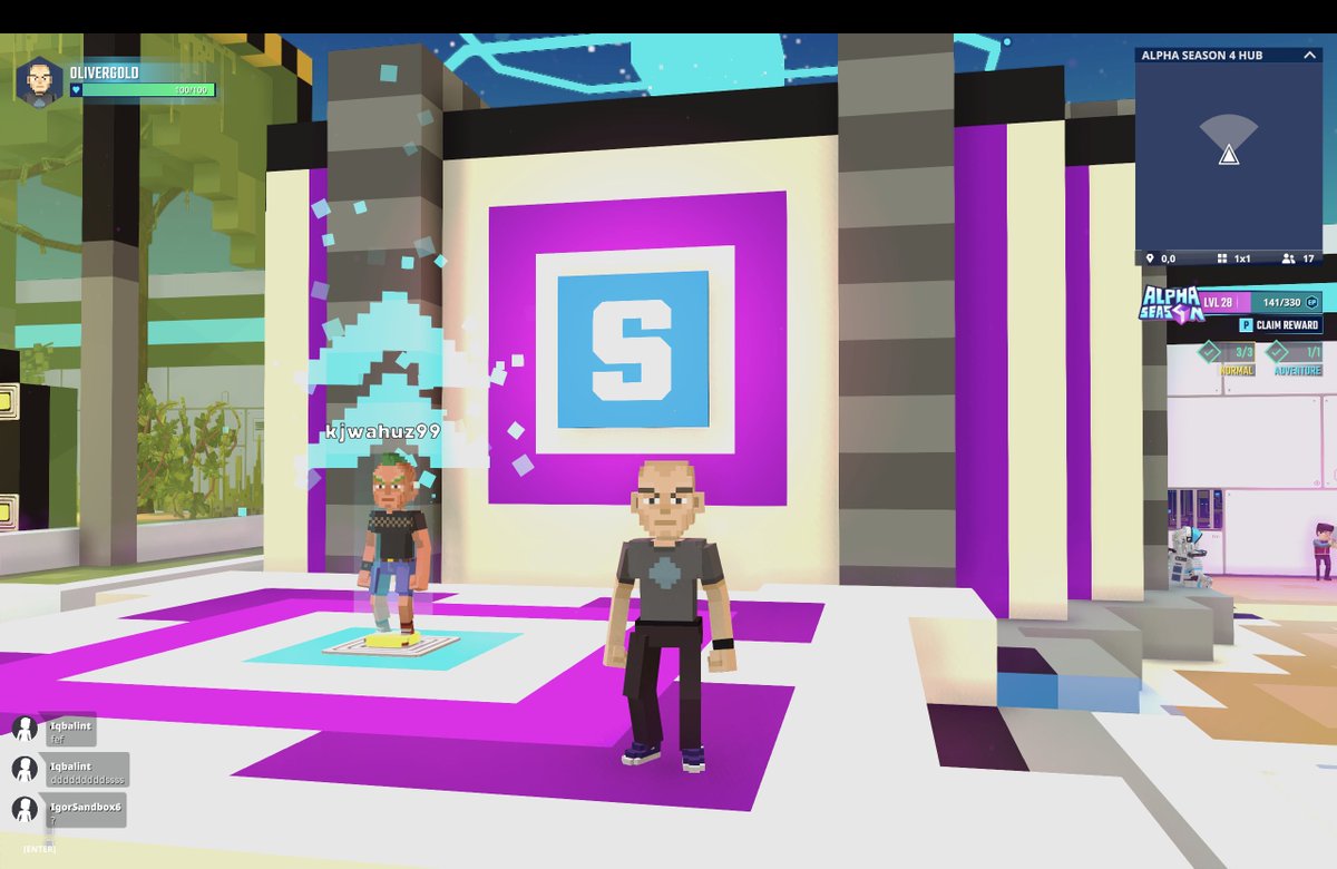 OliverTheGold's tweet photo. 🥳🎊 Partying it up at the Alpha Season 4 bash in @TheSandboxGame Hub! The metaverse knows how to throw a party! https://t.co/lXbeEDjyVg #TheSandbox #AlphaSeason4 #AS4SocialChallenge https://t.co/XpEBeu8jmU