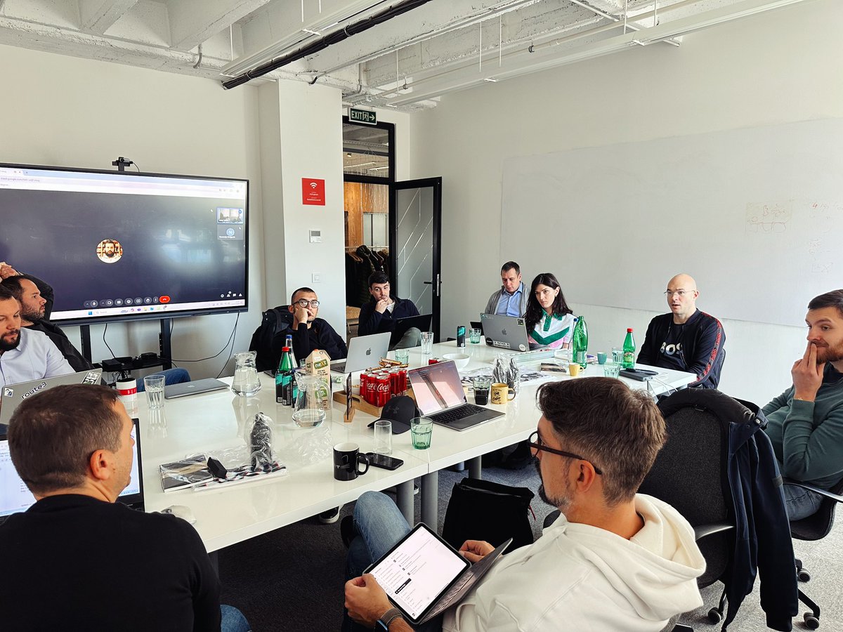 Always a pleasure to work with great ninjas from the <a href="/ApexFusionFndn/">Apex Fusion Foundation</a>, <a href="/mvpworkshop/">MVP Workshop</a> and <a href="/WeAreRoute3/">Route3</a>.

Great things to come to the <a href="/ApexFusion/">Apex Fusion</a> ecosystem.

Thanks, <a href="/attic42/">Attic42</a> for hosting us! 💫