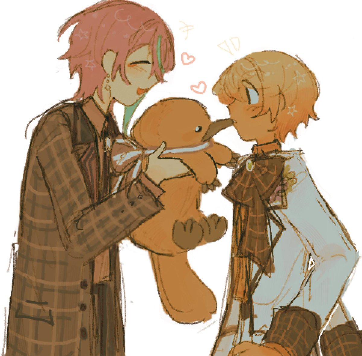 day 139 of doodling ruikasa until their next cover drops #類司