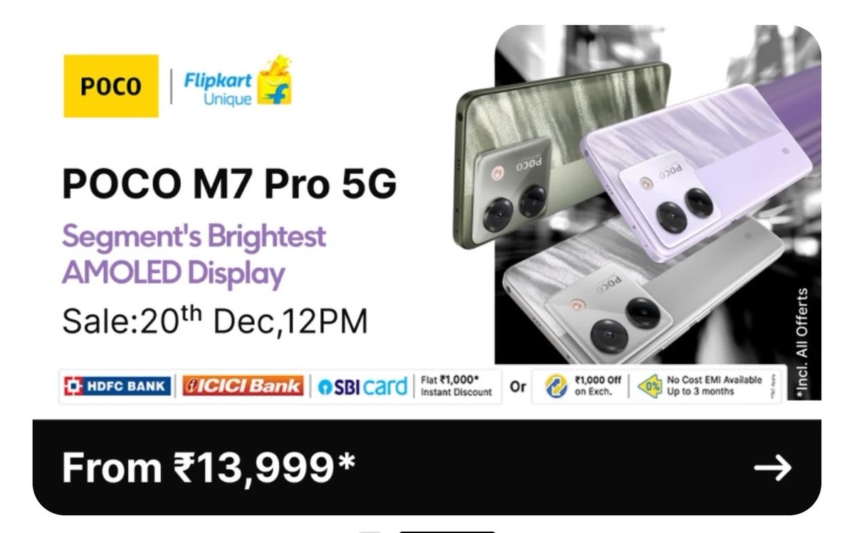 TechThingco's tweet image. Poco :- Sahi Khel Gya..... 

#POCOC755G #POCOM7Pro