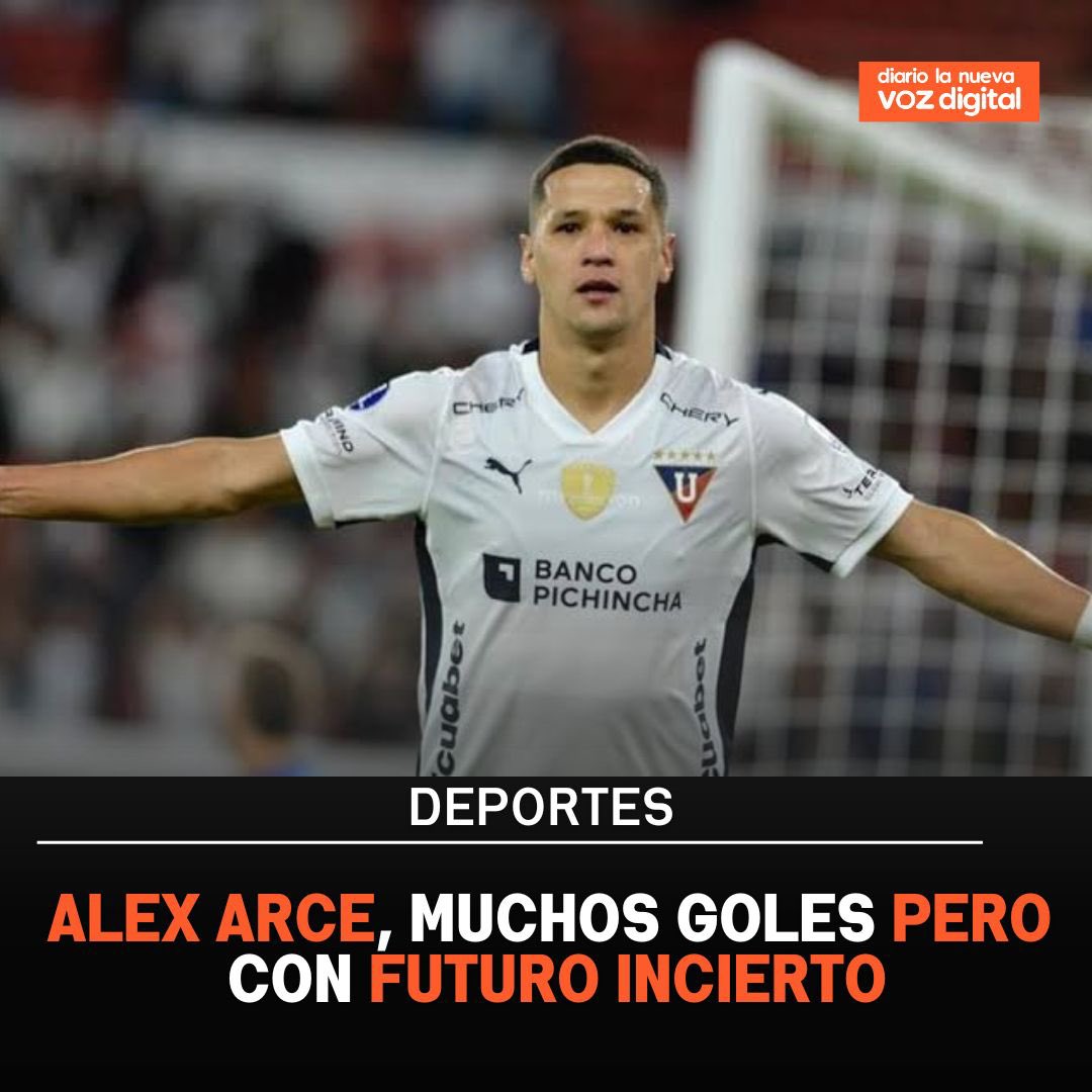 lavozdigital_py's tweet photo. ⚽ Alex Arce: muchos goles, futuro incierto ⚽
📲 Todos los detalles en nuestra web.https://t.co/KjeBVmTdhK
#FútbolPY #AlexArce #LigaDeQuito #LaNuevaVozDigitalPy https://t.co/Y79pGWegwI