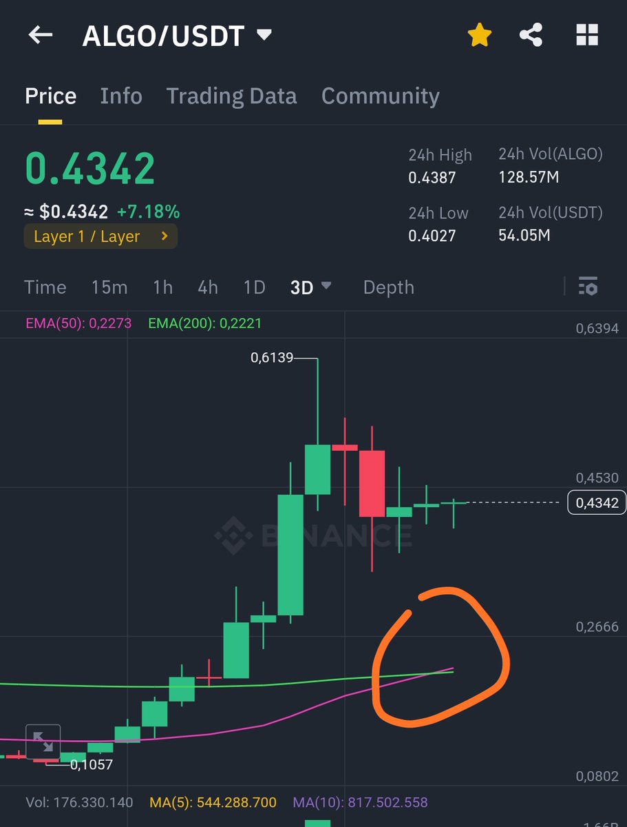 gangstakitties's tweet image. Biggest bull signal in 49 months and you are not all in $ALGO
#AlgorandCan